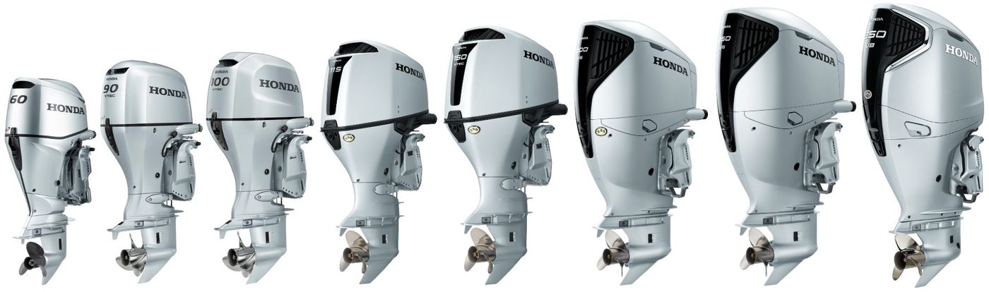 Honda påhængsmotorer fra BF60 til BF350